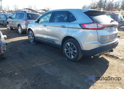 2018 Ford Edge Titanium z USA, uszkodzony, nr VIN 2FMPK4K98JBC10238